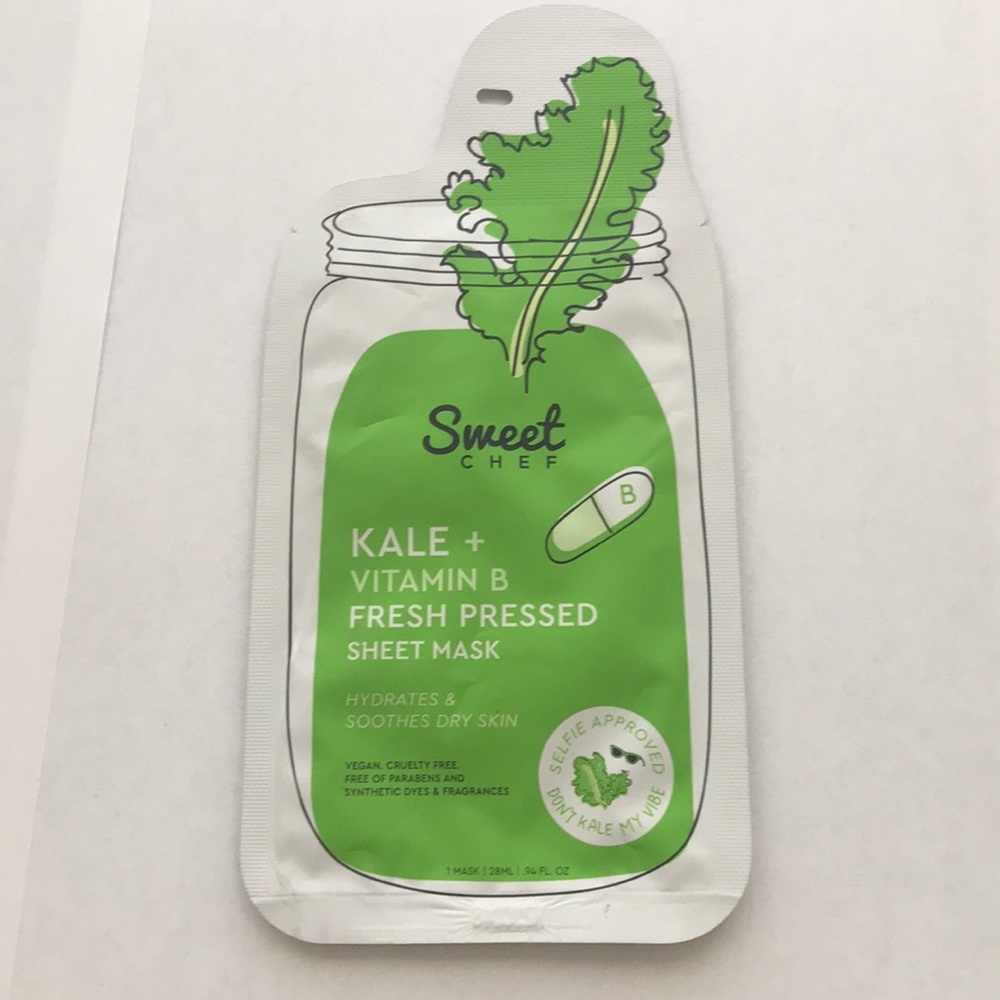 Sweet Chef Kale + Vitamin B Sheet Mask